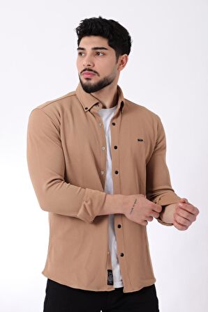 Düz Bady Örme Gömlek XC U16788_40297