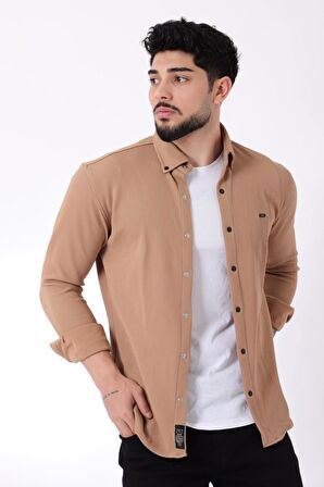 Düz Bady Örme Gömlek XC U16788_40297
