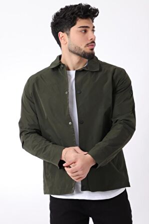 Sporlikra Kumaş Çıtçıtlı Yakalı Yağmurluk/Mevsimlik PLDP 2976_60291
