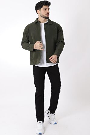 Sporlikra Kumaş Çıtçıtlı Yakalı Yağmurluk/Mevsimlik PLDP 2976_60291