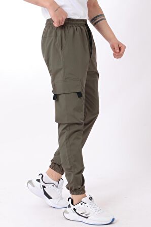 Paraşüt Kumaş Baskılı Paça Lastikli Kargo/Jogger Alt PLDP 02_0347