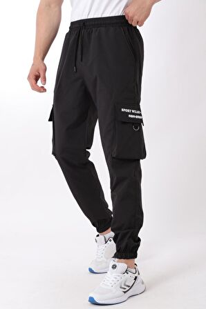 Paraşüt Kumaş Sport Wear Baskılı Kargo/Jogger Alt PLDP 03_70094