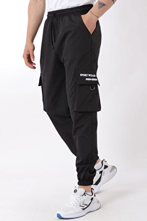 Paraşüt Kumaş Sport Wear Baskılı Kargo/Jogger Alt PLDP 03_70094