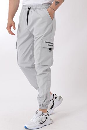 Paraşüt Kumaş Sport Wear Baskılı Kargo/Jogger Alt PLDP 03_70094