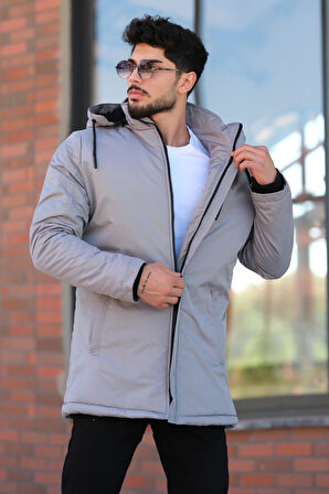 Stil Kombin İçi Kürk Astarlı Su Geçirmez Mont&Kaban&Parka_50209