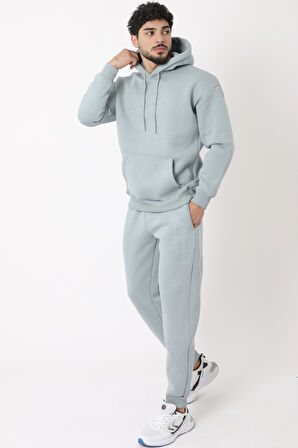Oversize 3 İp Baskılı Kışlık Alt-Üst Takım Trc 3253-3254_72014