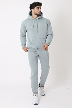 Oversize 3 İp Baskılı Kışlık Alt-Üst Takım Trc 3253-3254_72014