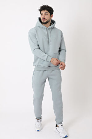 Oversize 3 İp Baskılı Kışlık Alt-Üst Takım Trc 3253-3254_72014