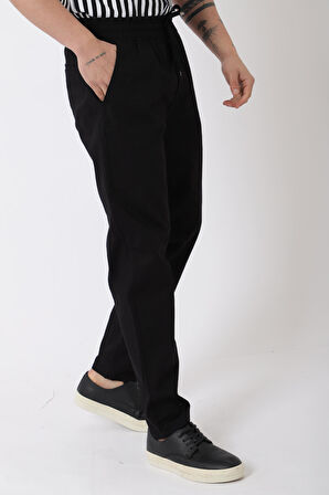 Bel Lastikli Keten Pantolon PLDP-01K_0385