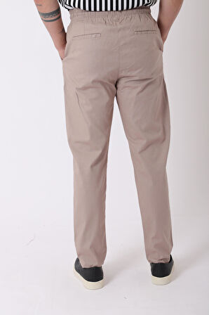 Bel Lastikli Keten Pantolon PLDP-01K_0385