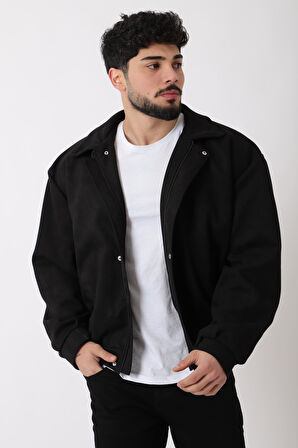 Yakalı Bel Lastikli Süet Mevsimlik Mont BL 1808_60322