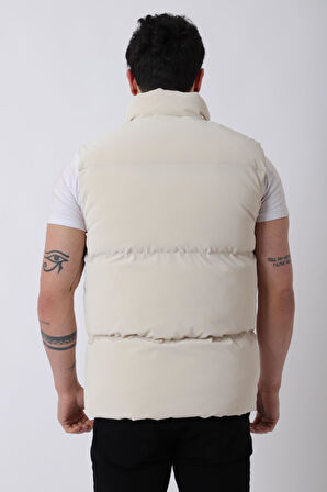 Dik Yaka Demir Fermuarlı Nova Yelek VKS_60325