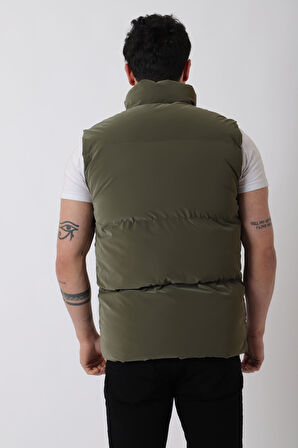 Dik Yaka Demir Fermuarlı Nova Yelek VKS_60325