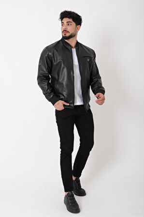 Kolej Yaka Bel Lastikli Suni Deri Mont PLDP 3000_50448