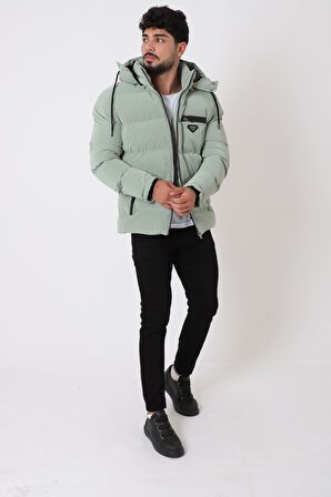 Armalı Çıtçıtlı Nova Kışlık Şişme Mont PLDP 3007_50452