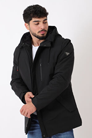 Sporlikra Kumaş Tasarım Cep Kışlık Mont PLDP 3013_50458