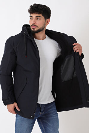 Sporlikra Kumaş Tasarım Cep Kışlık Mont PLDP 3013_50458