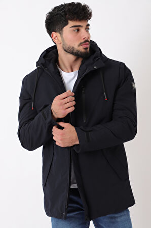 Sporlikra Kumaş Tasarım Cep Kışlık Mont PLDP 3013_50458