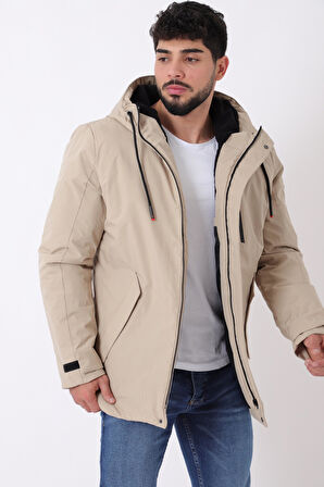 Sporlikra Kumaş Tasarım Cep Kışlık Mont PLDP 3013_50458