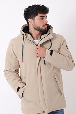 Sporlikra Kumaş Tasarım Cep Kışlık Mont PLDP 3013_50458