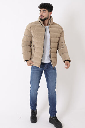 Cep Detay Dik Yaka Armalı Nova Kışlık Mont PLDP 3012_50463