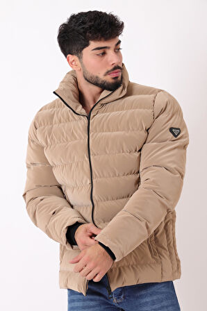 Cep Detay Dik Yaka Armalı Nova Kışlık Mont PLDP 3012_50463