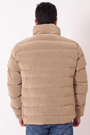 Cep Detay Dik Yaka Armalı Nova Kışlık Mont PLDP 3012_50463