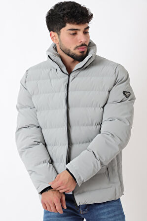 Cep Detay Dik Yaka Armalı Nova Kışlık Mont PLDP 3012_50463