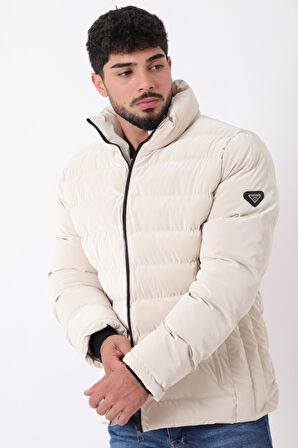 Cep Detay Dik Yaka Armalı Nova Kışlık Mont PLDP 3012_50463