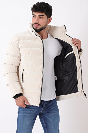 Cep Detay Dik Yaka Armalı Nova Kışlık Mont PLDP 3012_50463