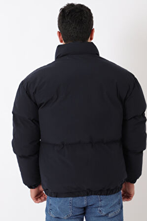 Dik Yaka Oversize Bomber Şişme Kışlık Mont PLDP 3018_50465