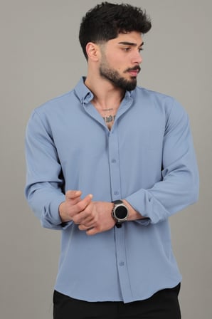 Double Yazlık Uzun Kol Gömlek MRS 217_40416