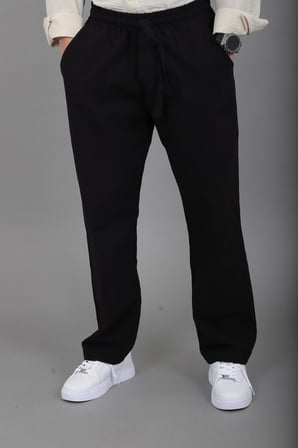Yıkamalı Keten Baggy Pantolon SPR 2313_0445