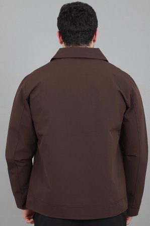 Yakalı Fermuarlı Mevsimlik Mont PLDP 3033_60390