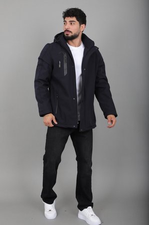 Su ve Rüzgar Geçirmez Outdoor Softshell Kışlık Mont PLDP 3014_50510