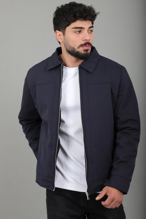 İçi Kürklü Yakalı Orta Kışlık Mont PLDP 3033-M_50511