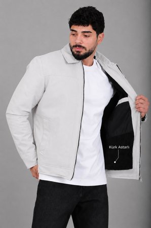 İçi Kürklü Yakalı Orta Kışlık Mont PLDP 3033-M_50511