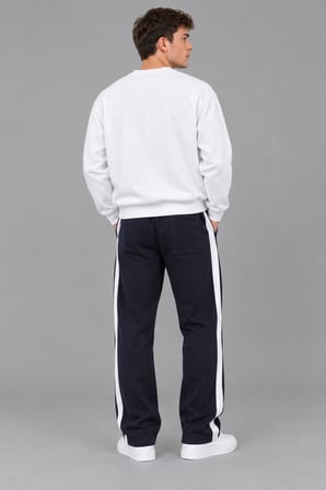 Şeritli Baggy Eşofman Altı DP 5118_70139