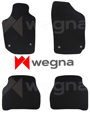 HALI PASPAS SİYAH SEAT IBIZA 2008-2017 PASPAS