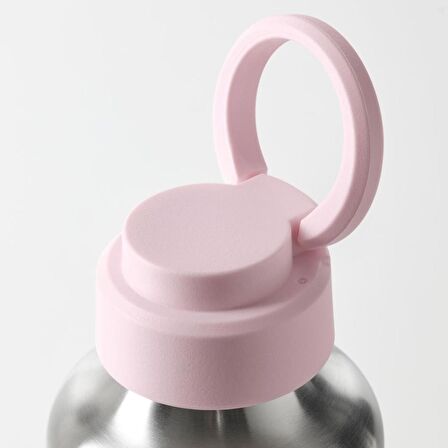 IKEA Enkelsparig Metal Su Şişesi - 0,5 lt - Pembe