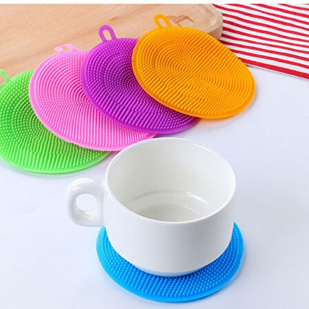 BUFFER® 2'li Kir Tutmaz Tırtıklı Yüzey Bulaşık Yıkama Pedi 