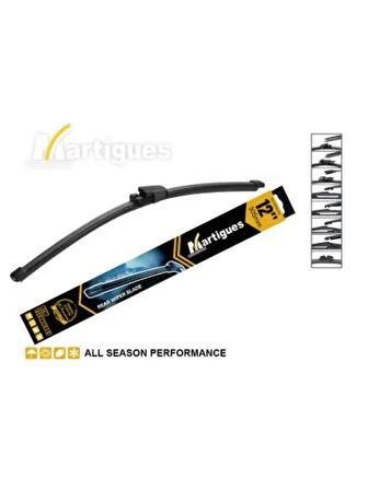 SILECEK SUPURGESI ARKA MUZ VW MULTIVAN T5 CADDY 07› 400MM 16 INC