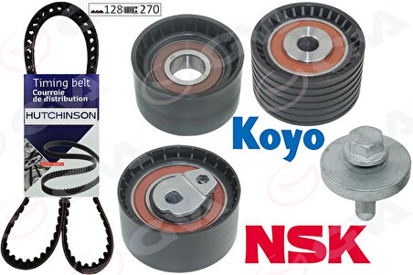 EKSANTRİK GERGİ KİTİ 128X270 LAGUNA 1998-2001 -MEGANE 1999SCENIC 2000-2003 -ESPACE 3 1.8-2.0 165 7701472292 7701473053 7701476674