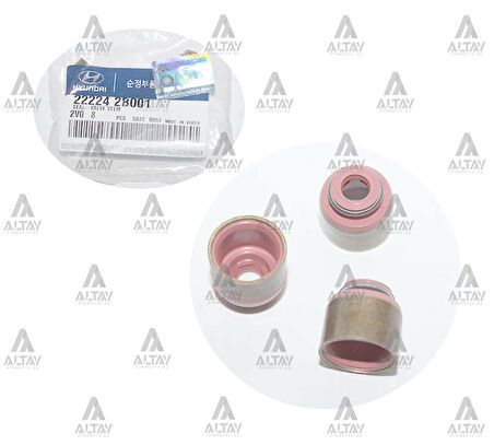 SUPAP LASTİĞİ I-30 2012-2016 / BLUE 2011 / 9-35 / RIO / CEED BENZİNLİ 1.6 EGZOZ 22224 2B001 (8 ADET)