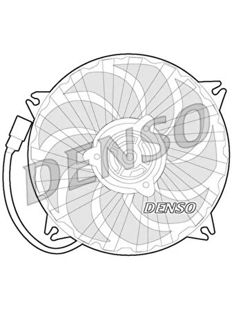 FAN MOTORU PARTNER II BERLINGO II 1,6HDI / 2,0HDI XSARA II 1,4HDI / 1,6 16V OTOMATIK KLIMASIZ 350W