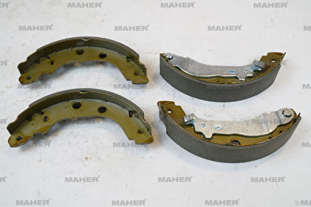 FREN BALATA KANGOO 1997-2008 / PRIMERA 1996-2002 LEVYELİ BÜYÜK TİP PABUÇ ARKA 7701208063