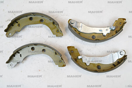 FREN BALATA KANGOO 1997-2008 / PRIMERA 1996-2002 LEVYELİ BÜYÜK TİP PABUÇ ARKA 7701208063