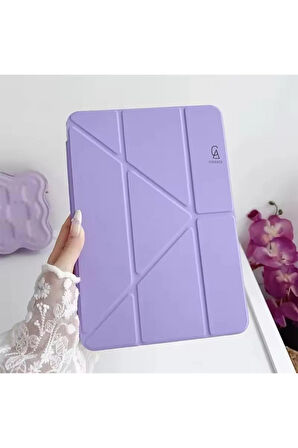 Xiaomi Redmi Pad SE 8.7 inç Uyumlu Tri Fold Kalemlikli Tablet Kılıfı Ekran Koruyucu Kalem Seti