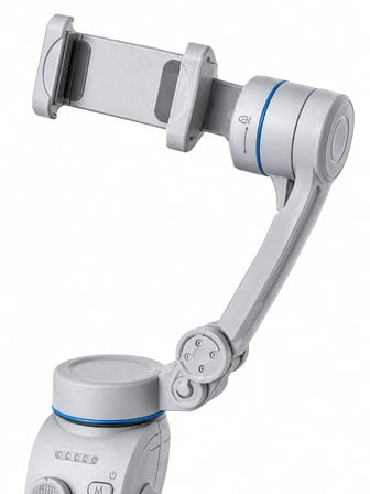 Akıllı Telefon Gimbal Sabitleyici 360° Takip Özellikli Profesyonel Video Çekim Stabilizeri
