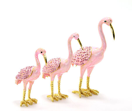 Swarovski 3'lü Flamingo 